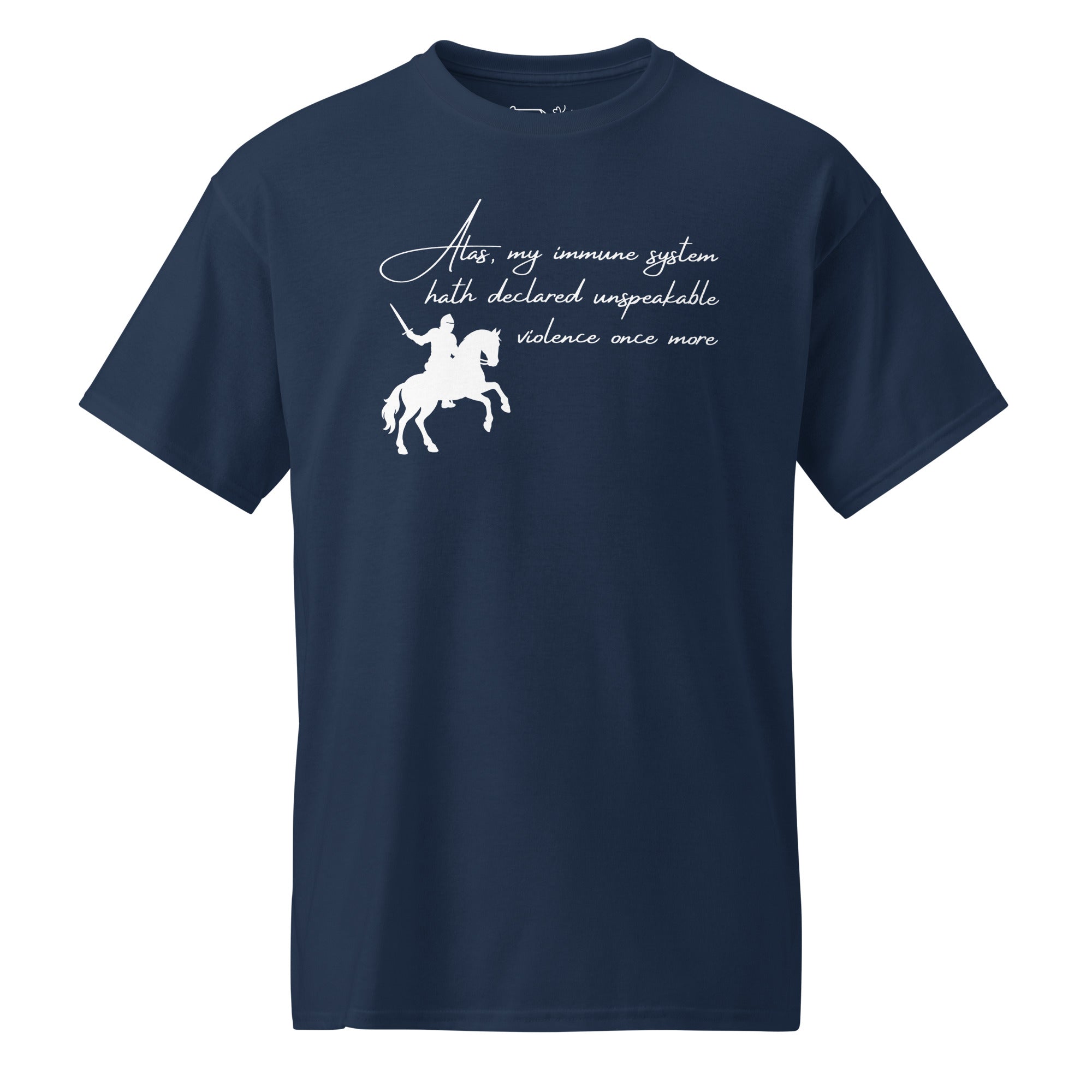Unisex DryBlend® Classic Tee - 'Alas' Navy T-Shirt
