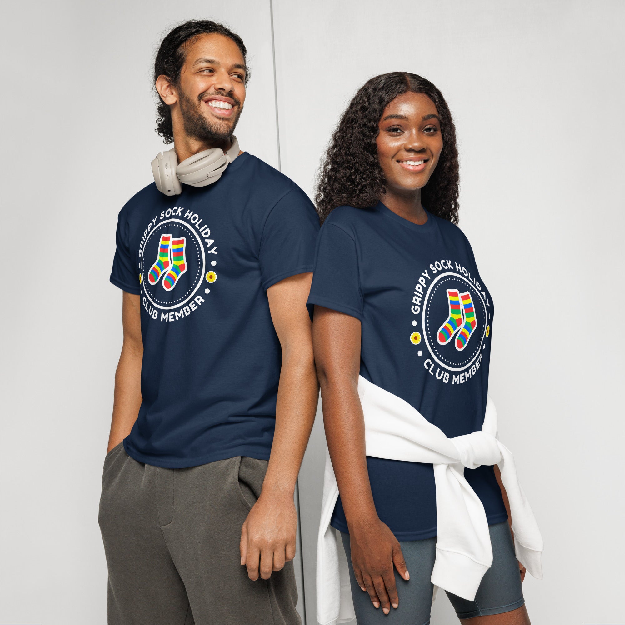 Unisex DryBlend® Classic Tee - 'Grippy Sock' T-Shirt