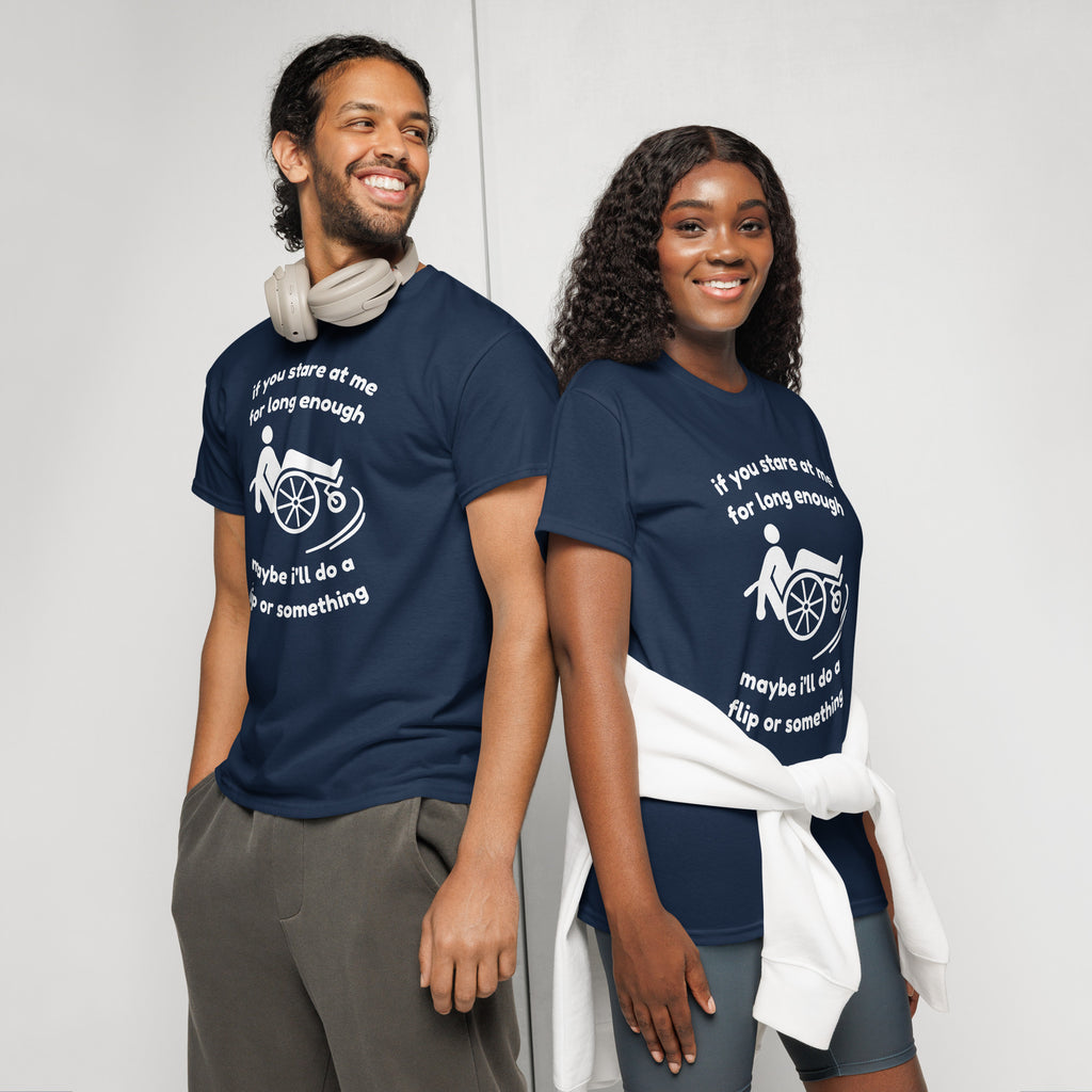 Unisex DryBlend® Classic Tee - 'Stare At Me' T-Shirt
