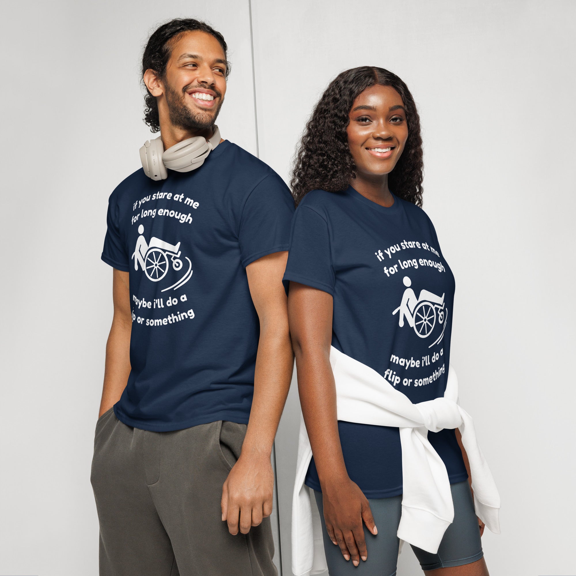 Unisex DryBlend® Classic Tee - 'Stare At Me' T-Shirt