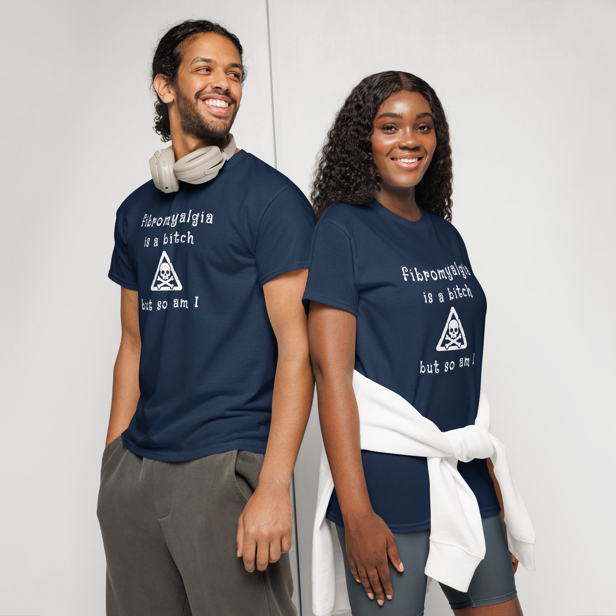 Unisex DryBlend® Classic Tee - 'Fibromyalgia' T-Shirt