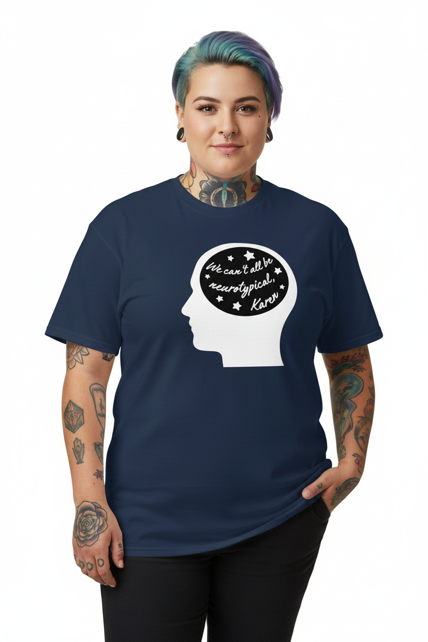 Unisex DryBlend® Classic Tee - 'Neurotypical Karen' T-Shirt