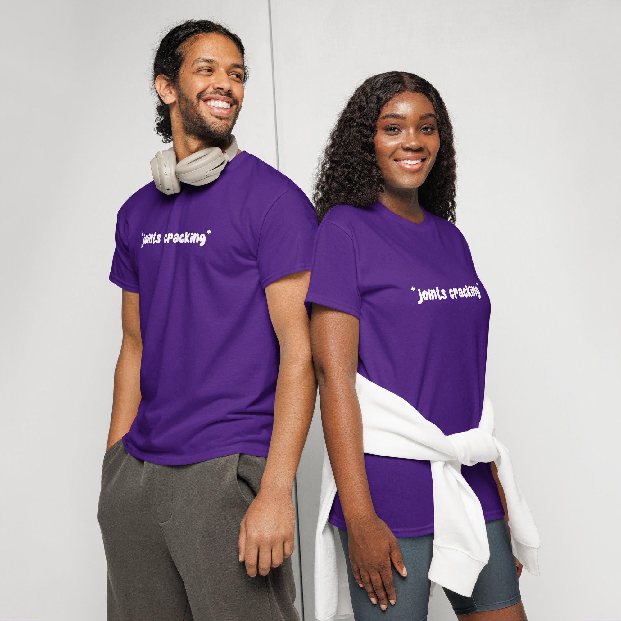 Unisex DryBlend® Classic Tee - 'Joints Cracking' T-Shirt