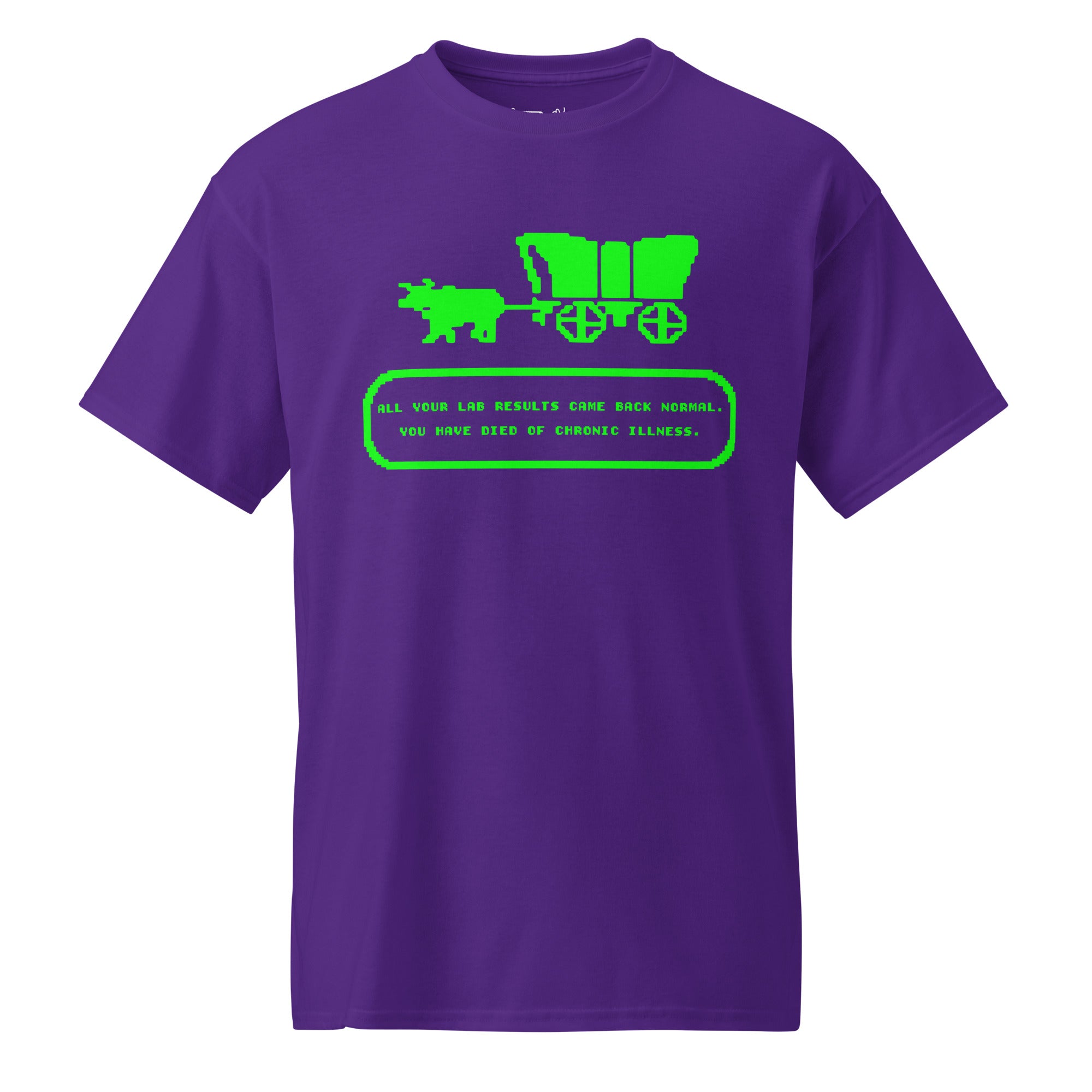 Unisex DryBlend® Classic Tee - 'Oregon Trail' Purple T-Shirt