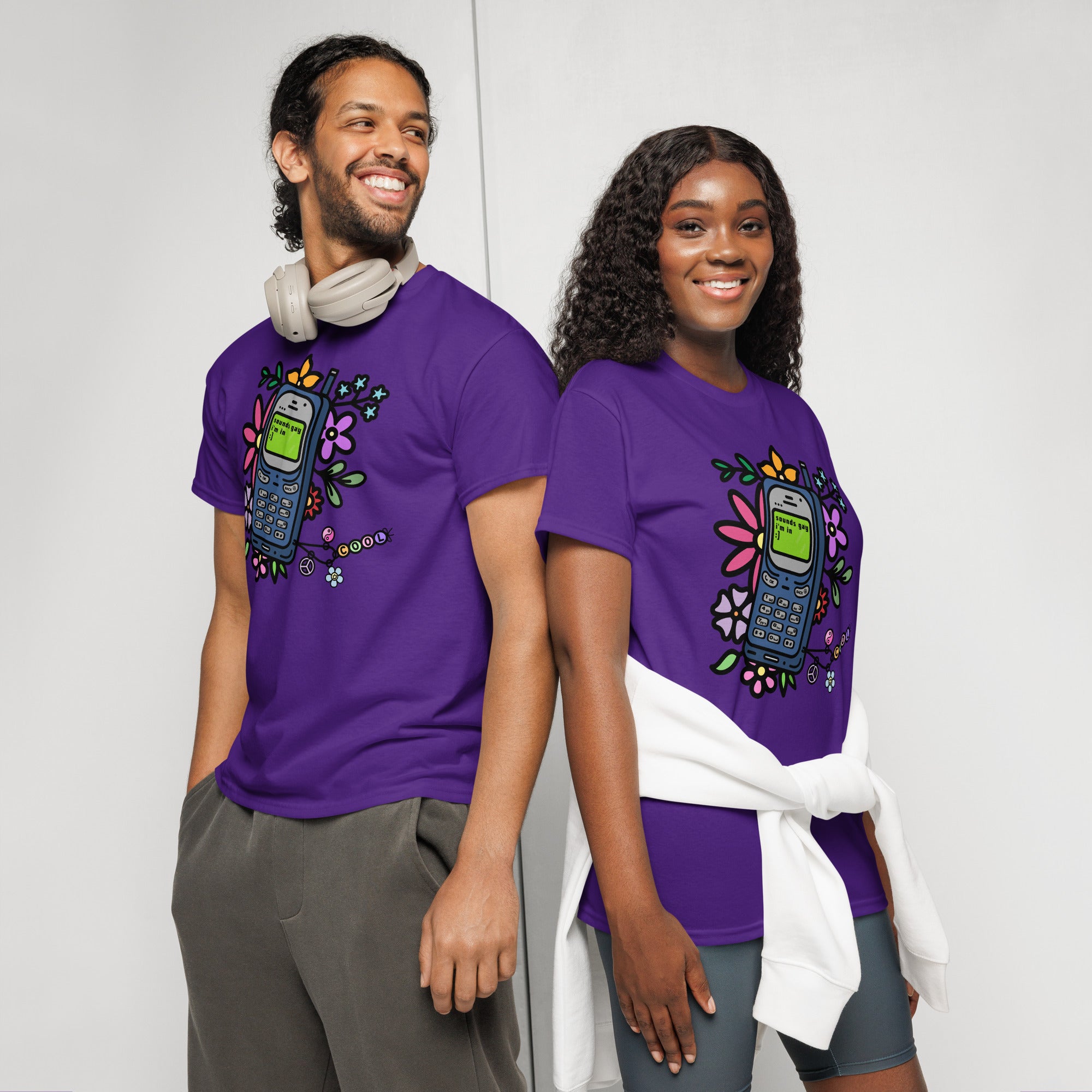 Unisex DryBlend® Classic Tee - 'Text Me' T-Shirt