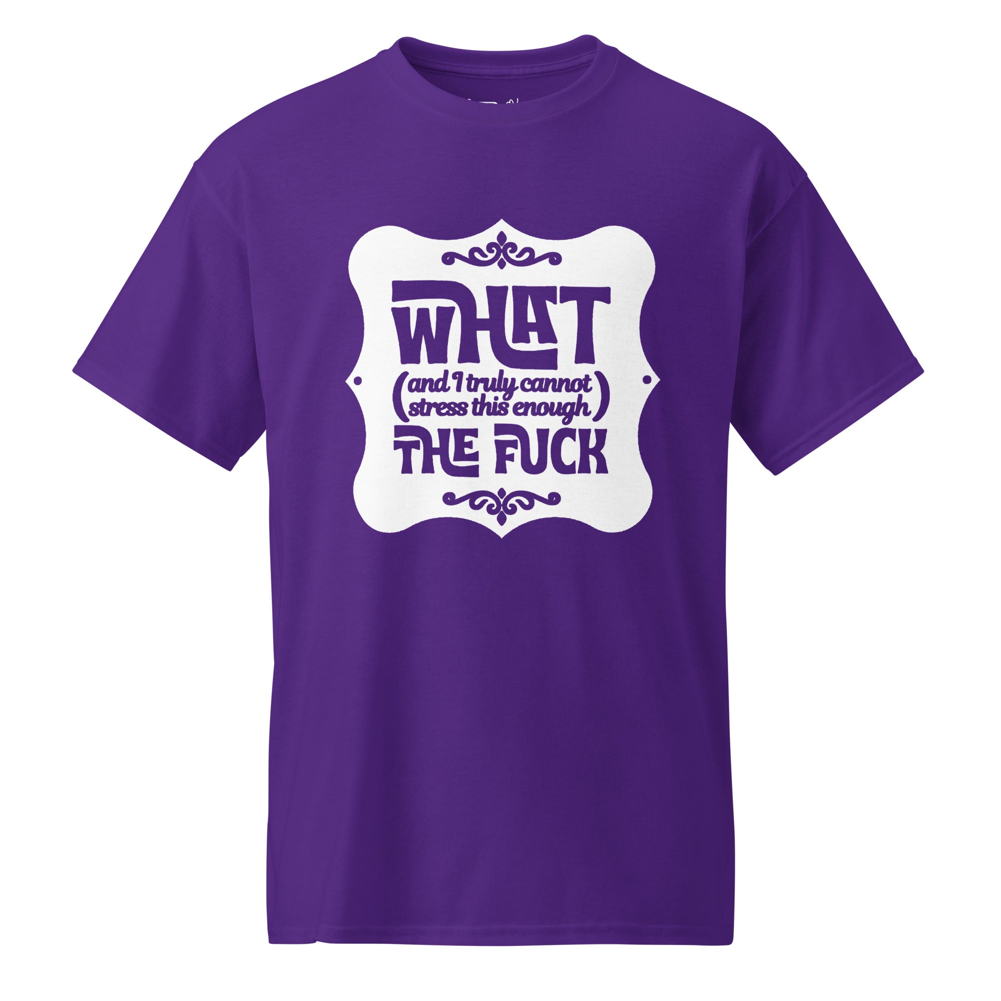 Unisex DryBlend® Classic Tee - 'Cannot Stress This Enough' Purple T-Shirt