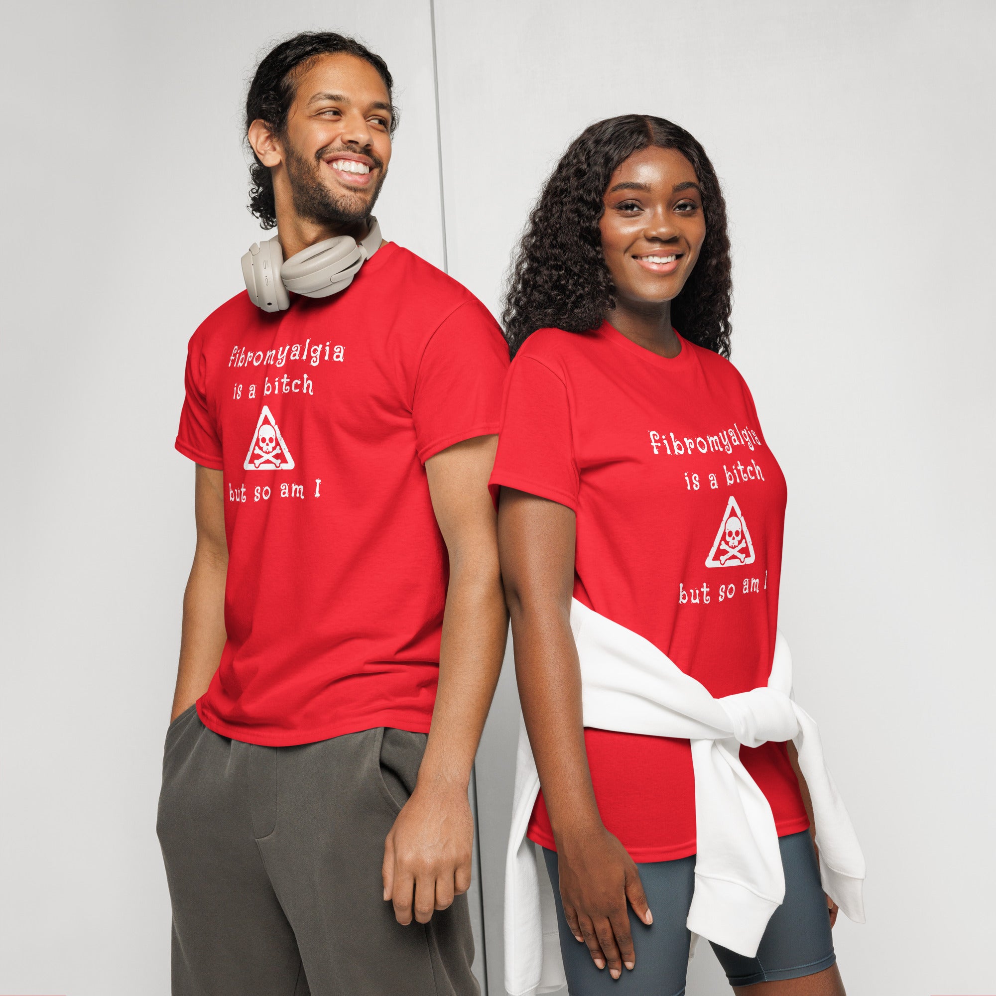 Unisex DryBlend® Classic Tee - 'Fibromyalgia' T-Shirt