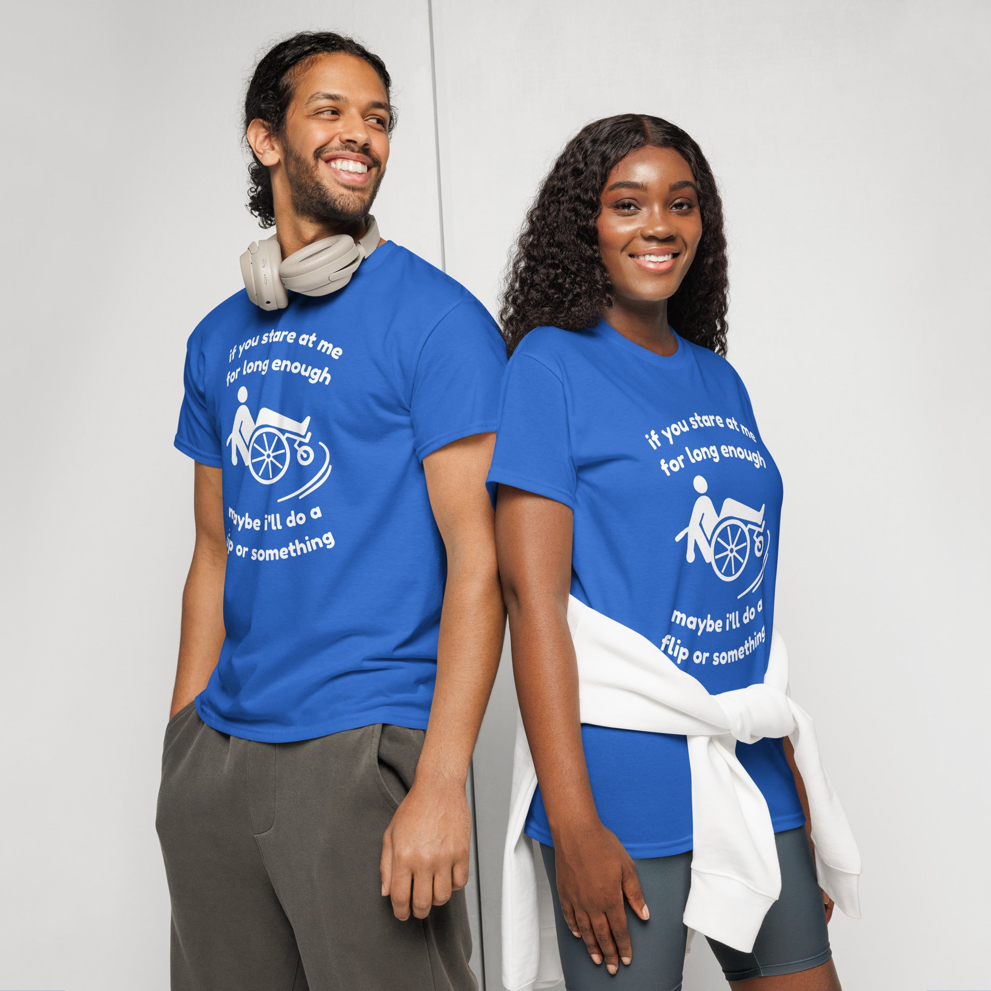 Unisex DryBlend® Classic Tee - 'Stare At Me' T-Shirt