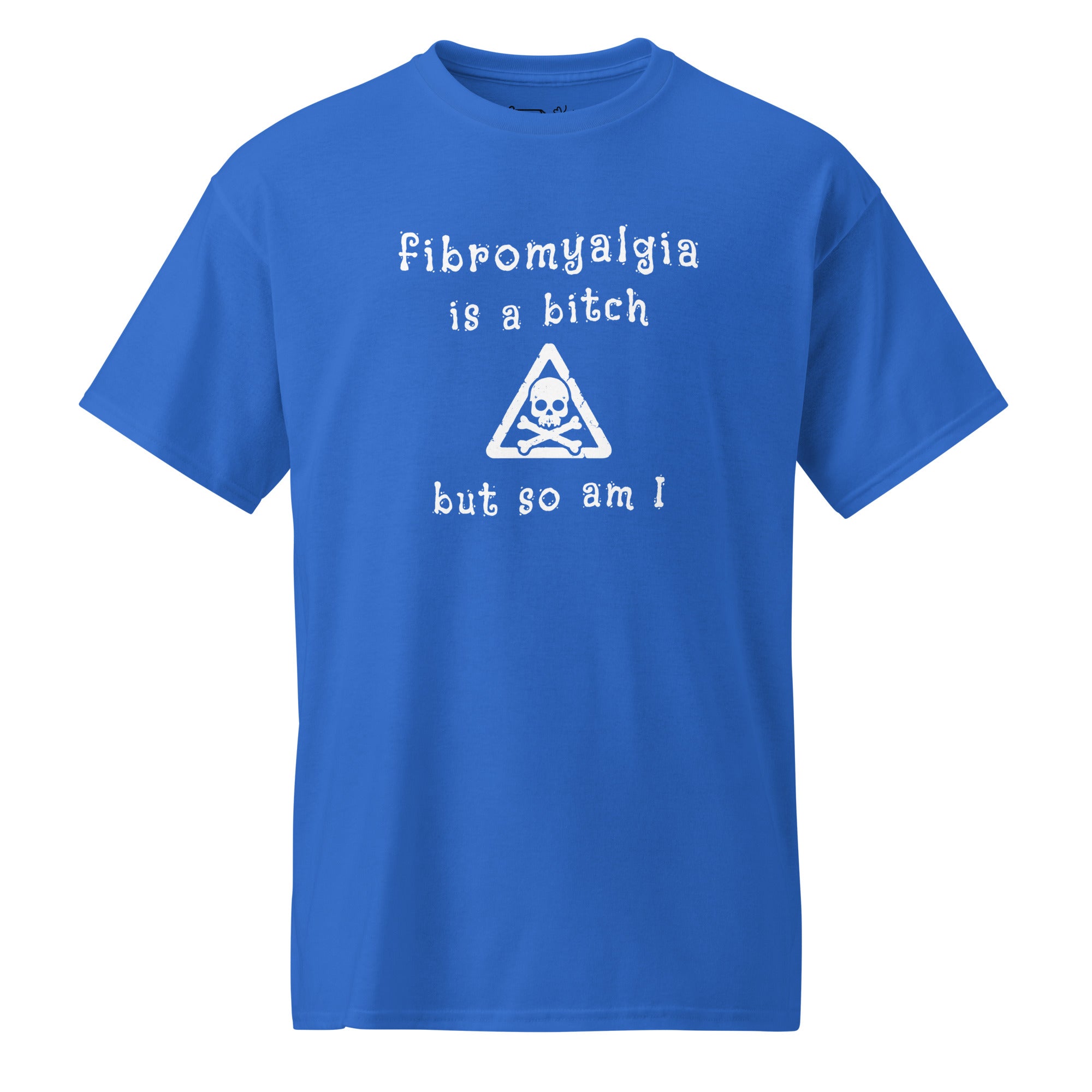 Unisex DryBlend® Classic Tee - 'Fibromyalgia' Royal T-Shirt