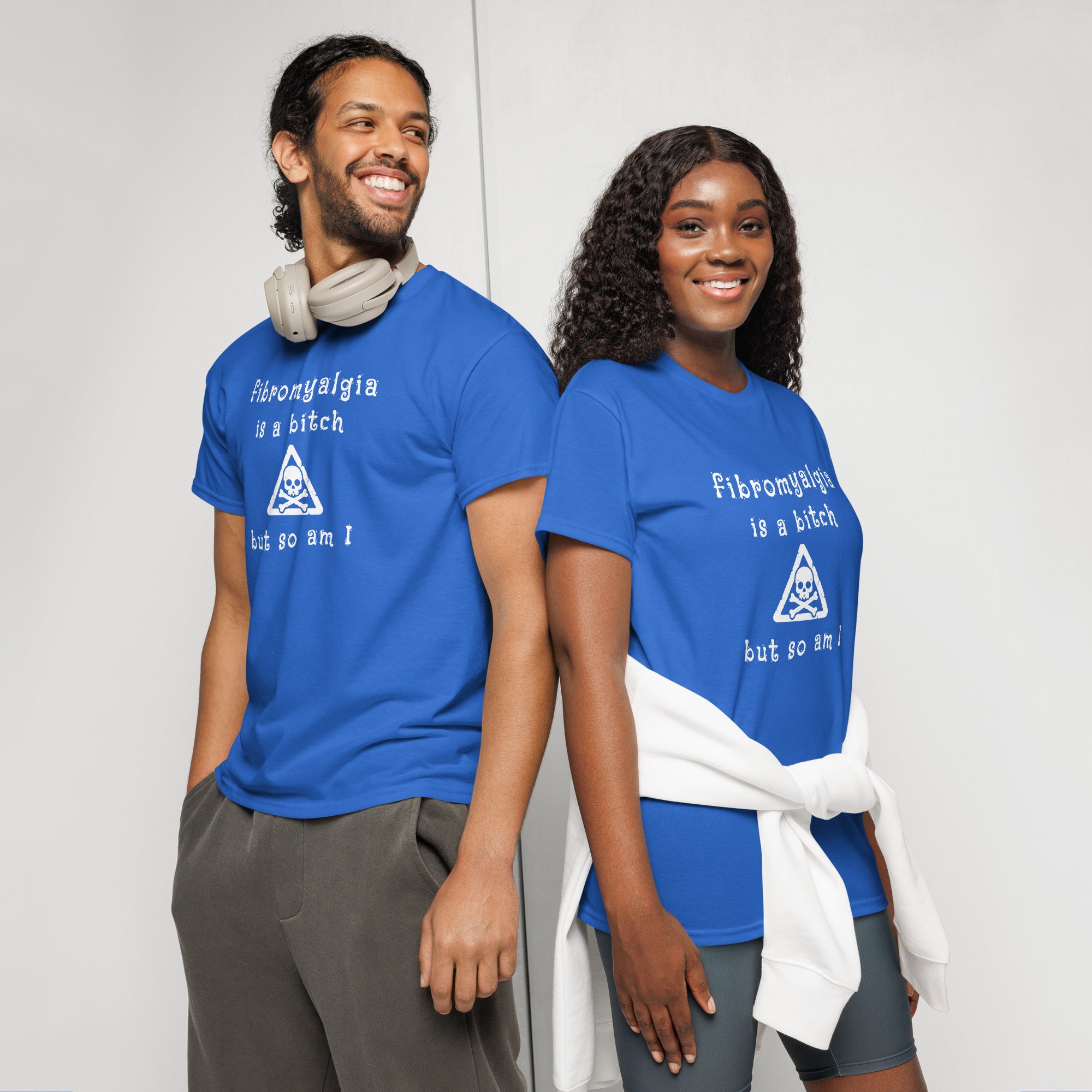 Unisex DryBlend® Classic Tee - 'Fibromyalgia' T-Shirt