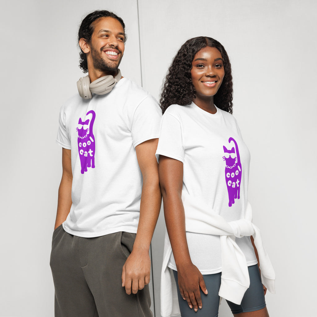 Unisex DryBlend® Classic Tee - 'Cool Cat' T-Shirt
