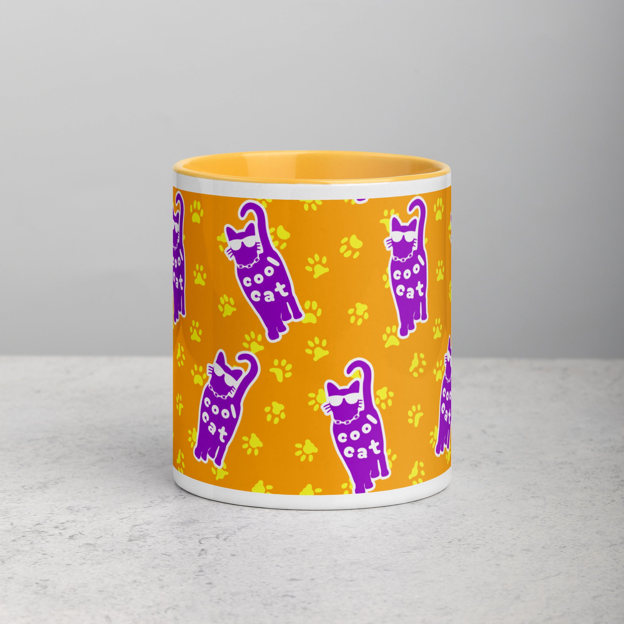Ceramic Mug - 'Cool Cat'