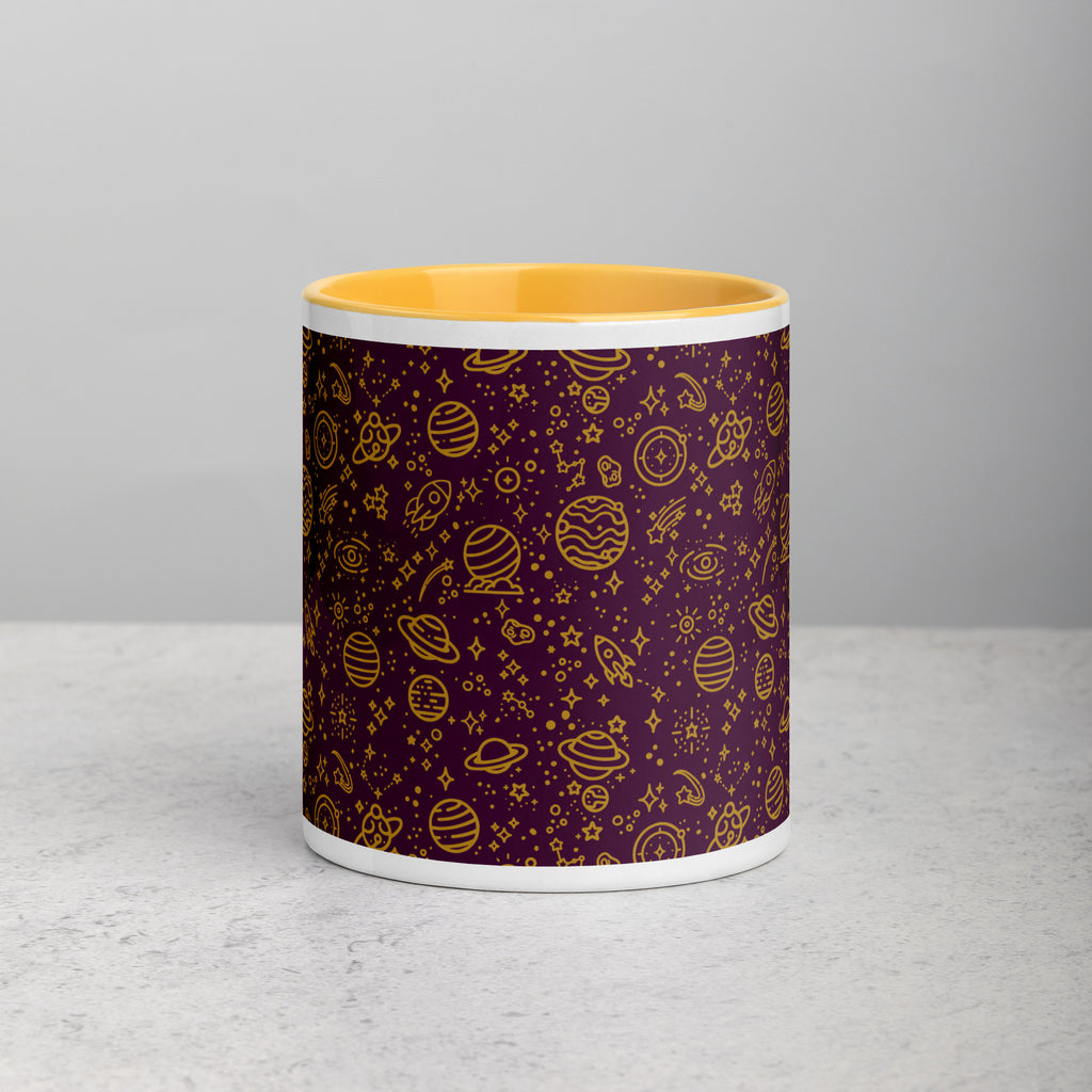 Ceramic Mug - 'Galactic Gold'