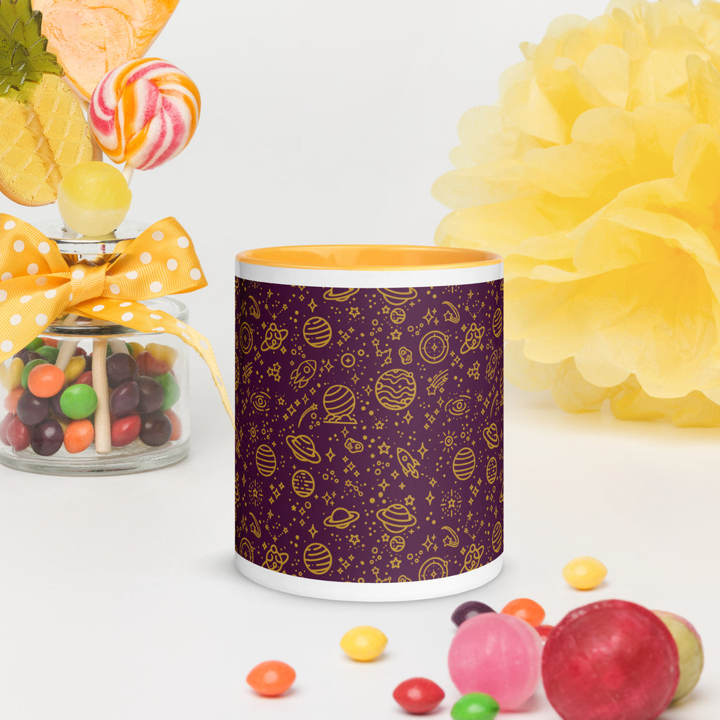 Ceramic Mug - 'Galactic Gold'