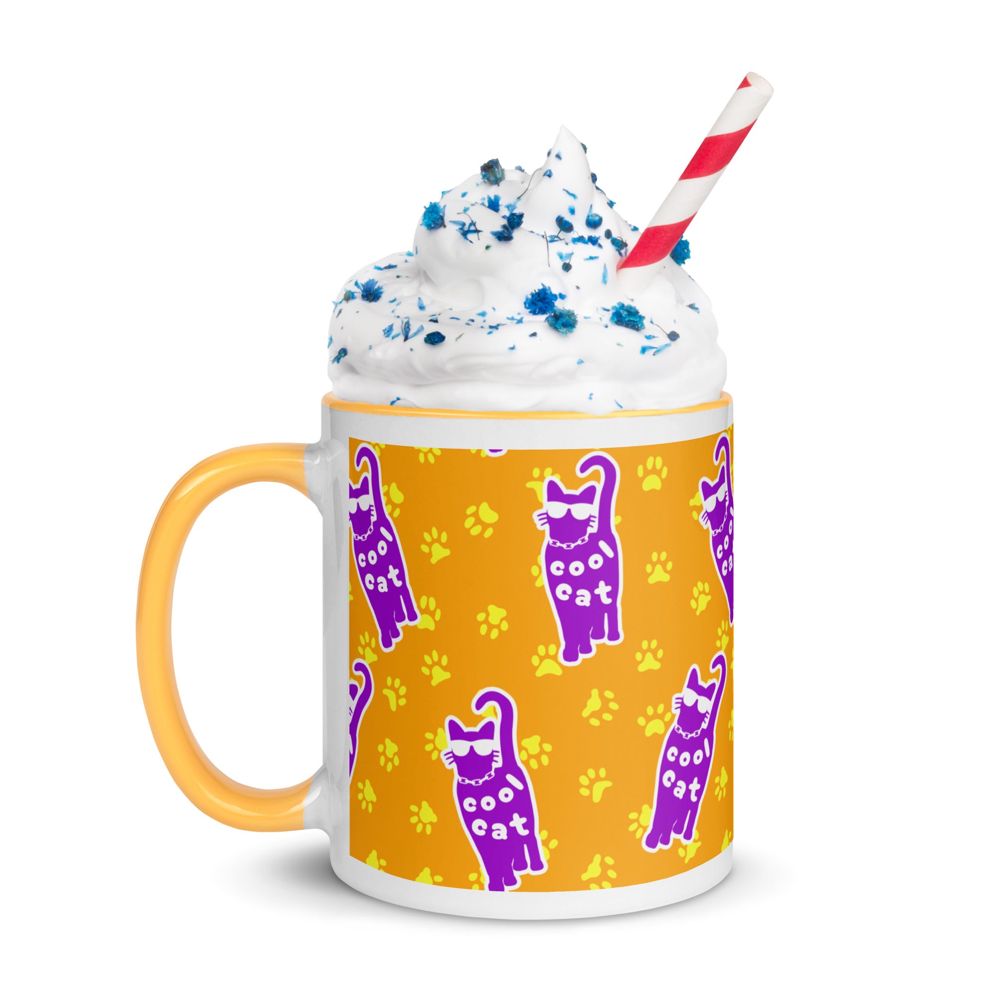 Ceramic Mug - 'Cool Cat'