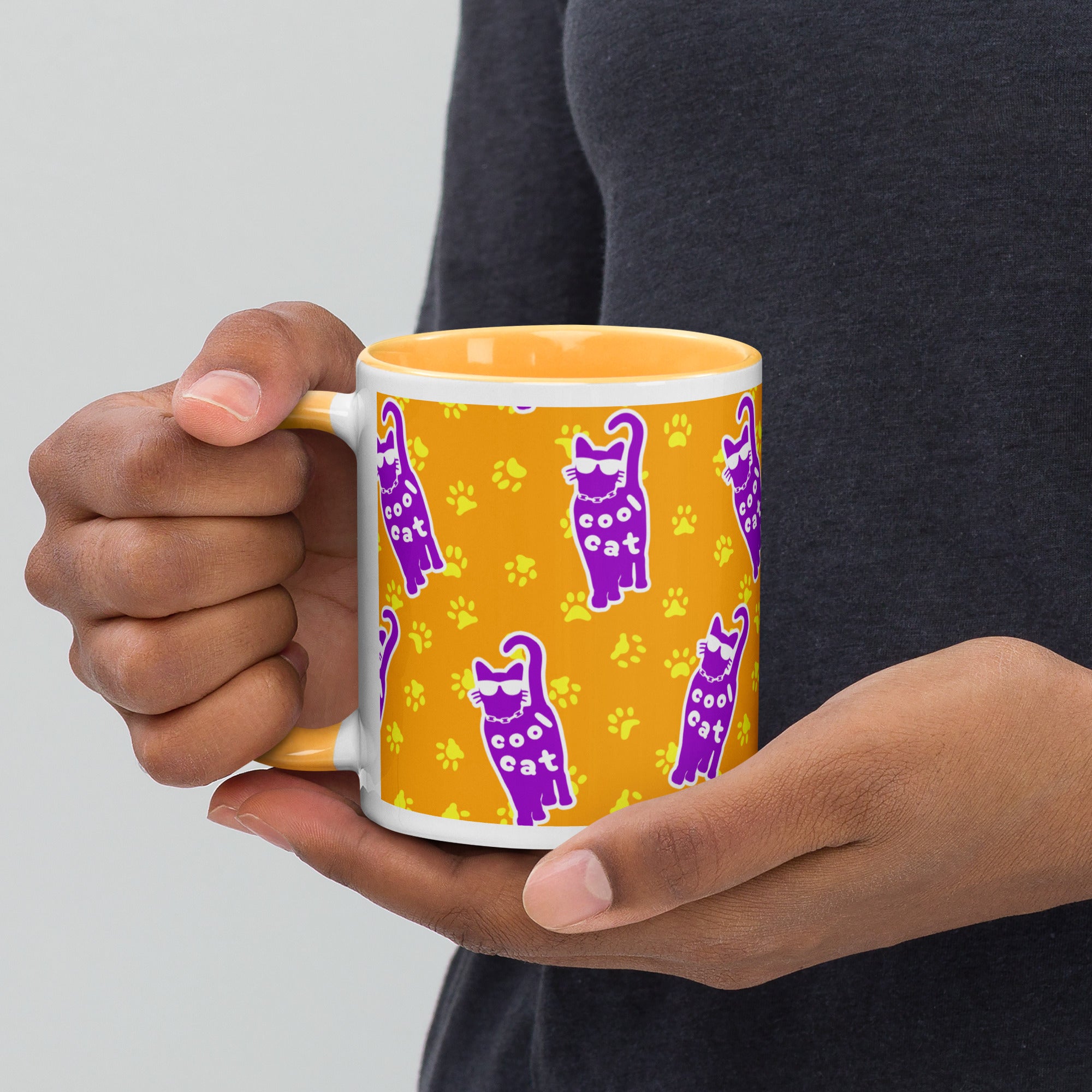 Ceramic Mug - 'Cool Cat'