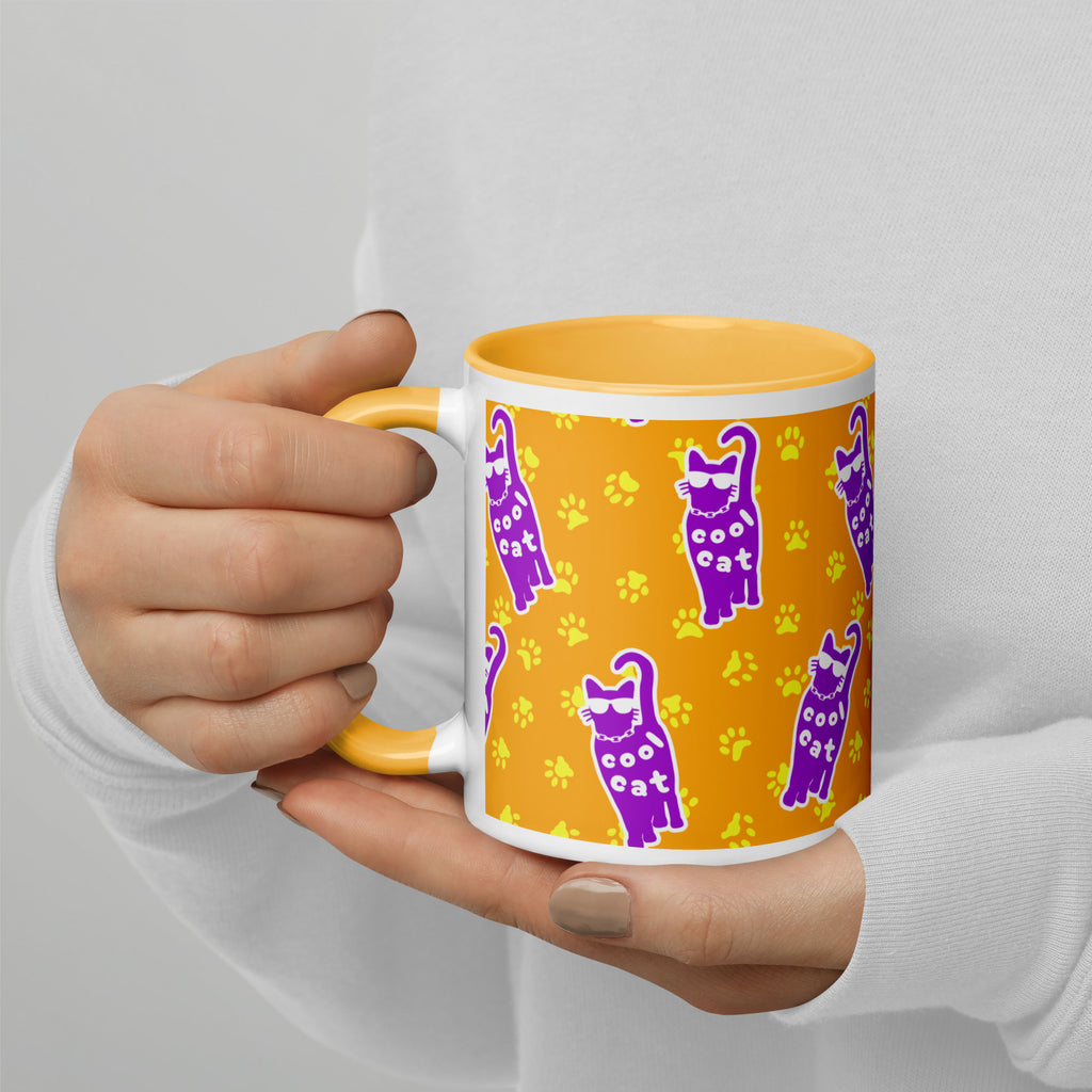 Ceramic Mug - 'Cool Cat'