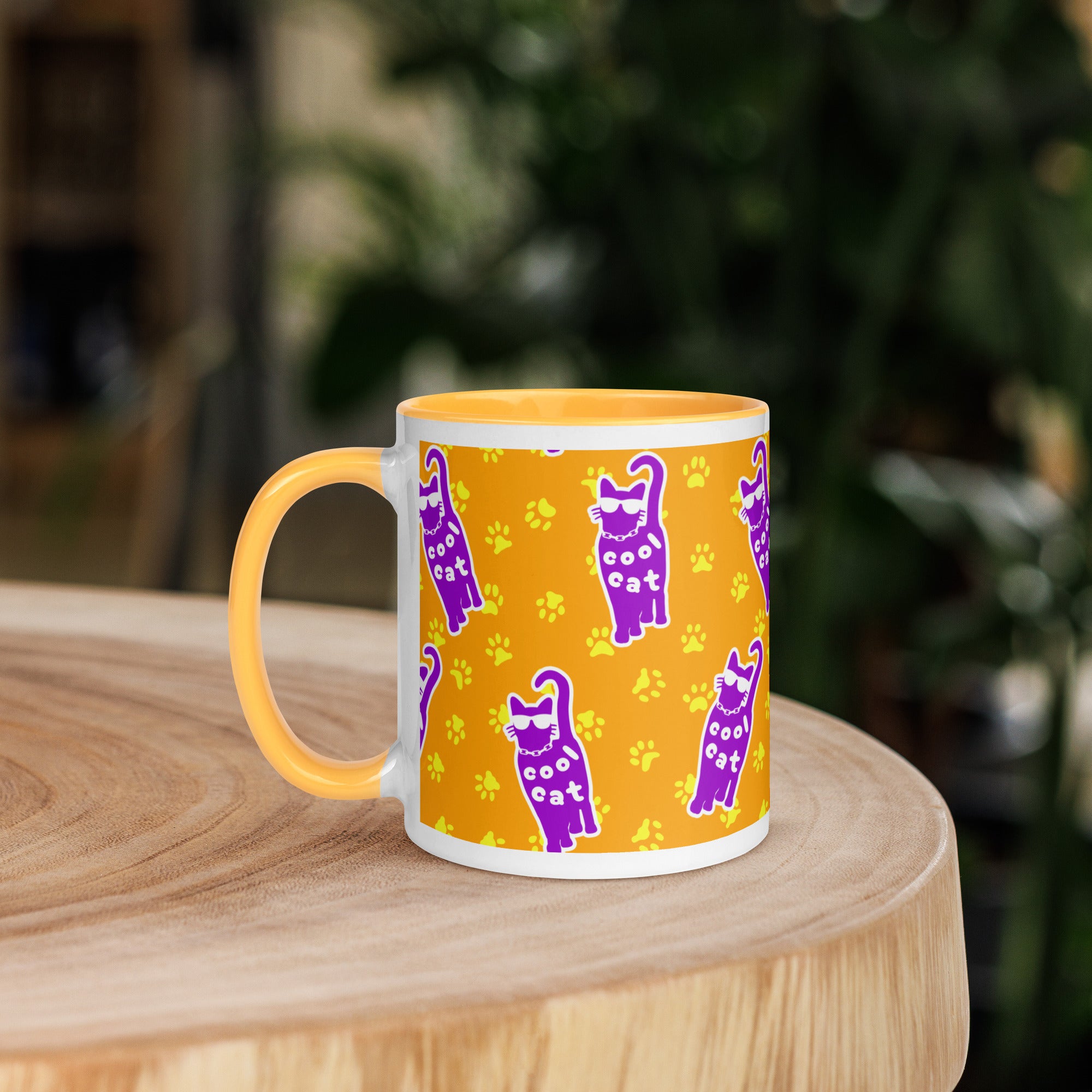 Ceramic Mug - 'Cool Cat'