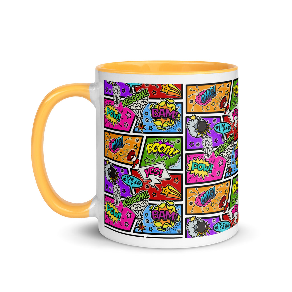 Ceramic Mug - 'Comic Chaos'