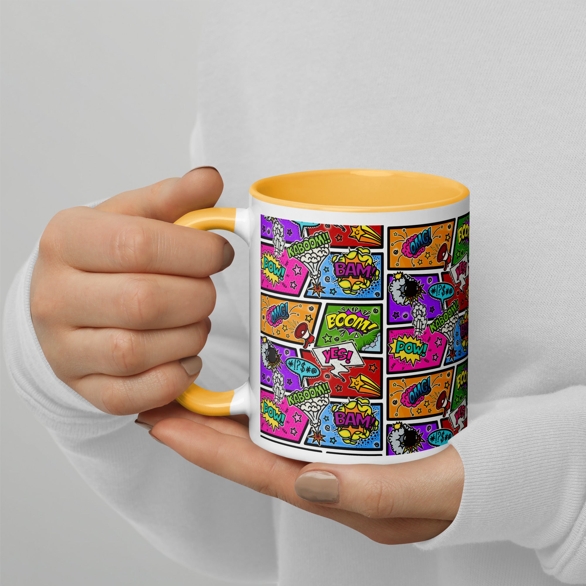 Ceramic Mug - 'Comic Chaos'