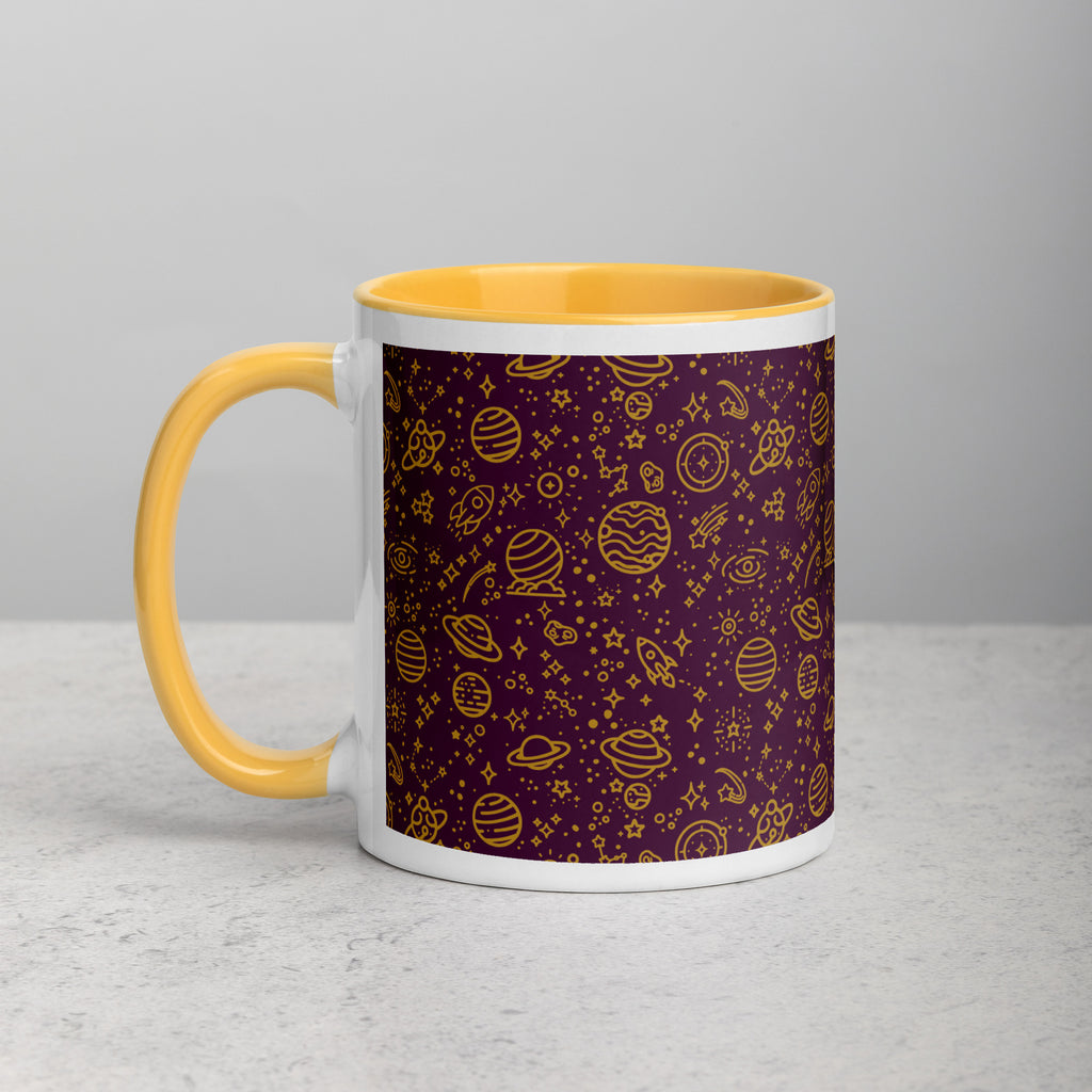 Ceramic Mug - 'Galactic Gold'