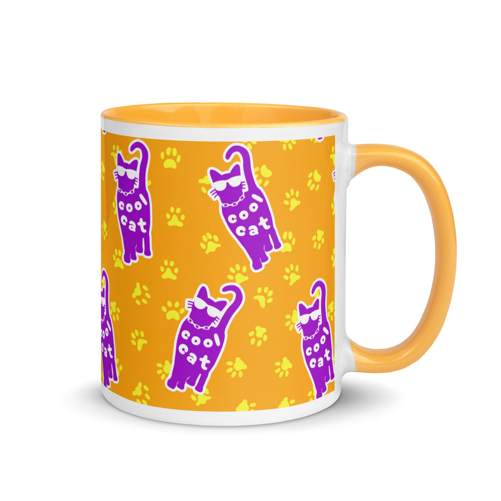 Ceramic Mug - 'Cool Cat'