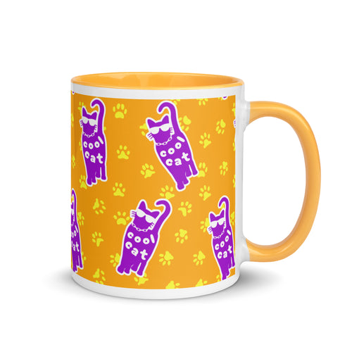 Ceramic Mug - 'Cool Cat'