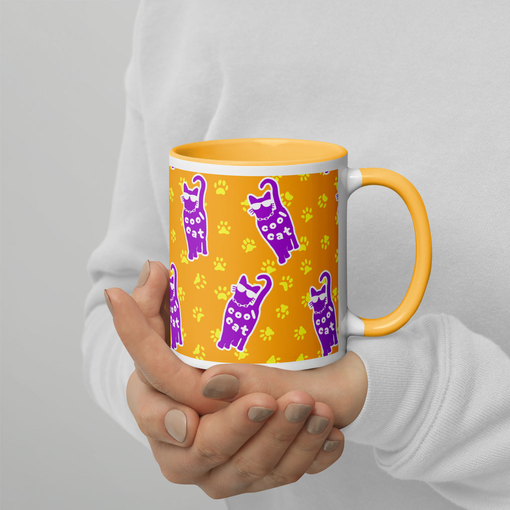 Ceramic Mug - 'Cool Cat'