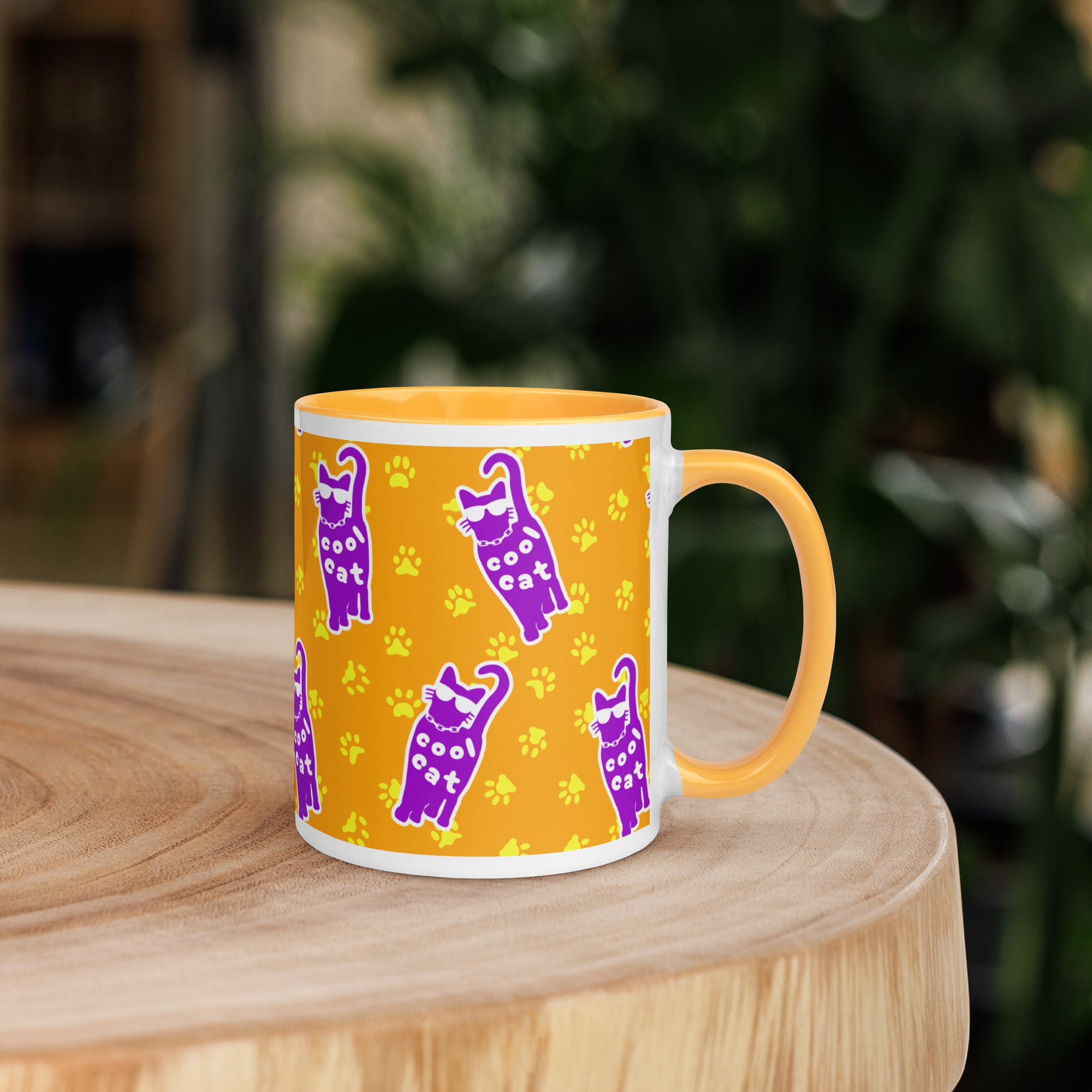 Ceramic Mug - 'Cool Cat'