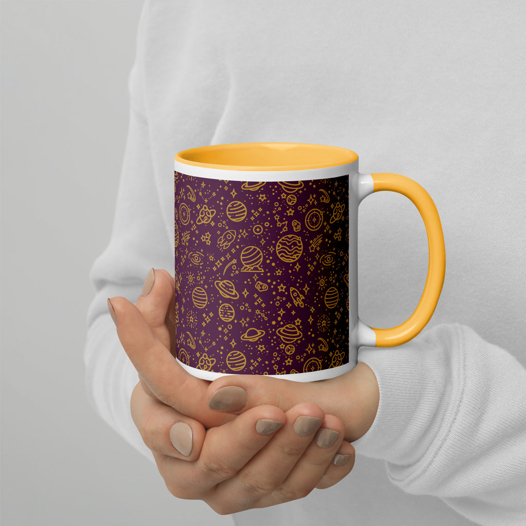 Ceramic Mug - 'Galactic Gold'