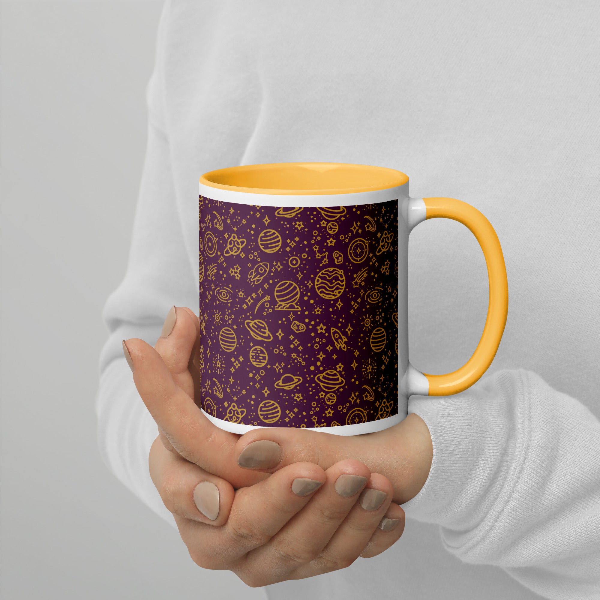 Ceramic Mug - 'Galactic Gold'