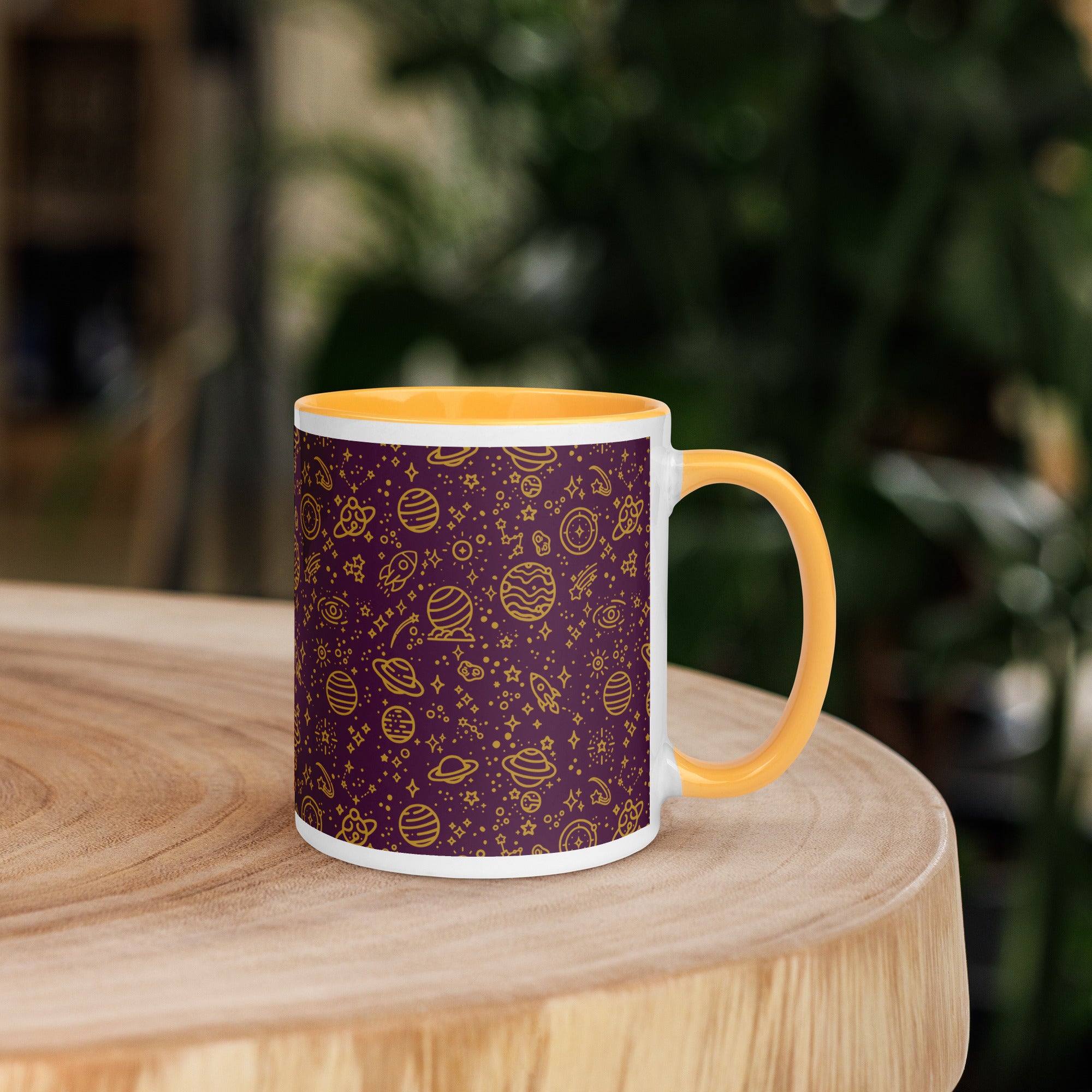 Ceramic Mug - 'Galactic Gold'